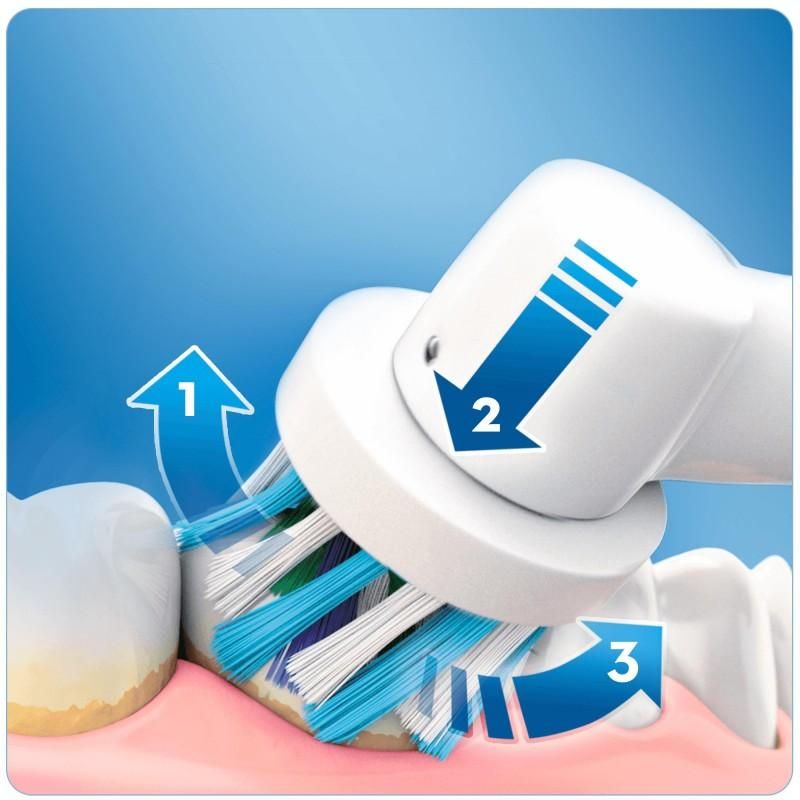 Cepillo de dientes eléctrico Oral-B Vitality + pasta Colgate de regalo