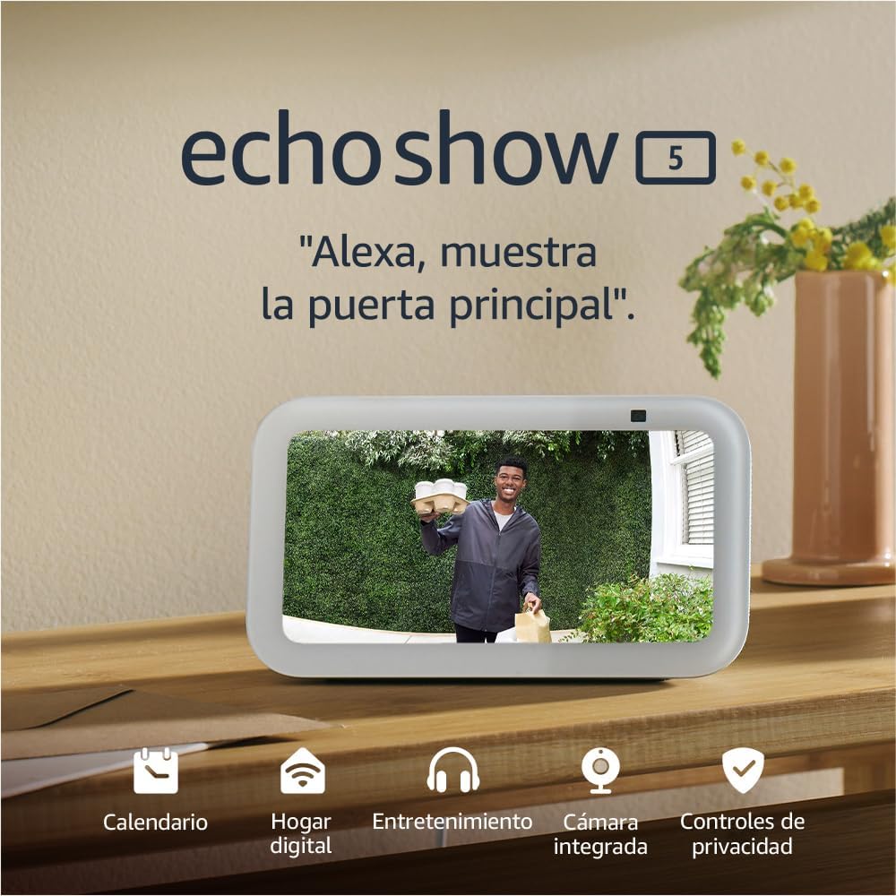Alexa pantalla echo show 5 blanco 3ª Gen.