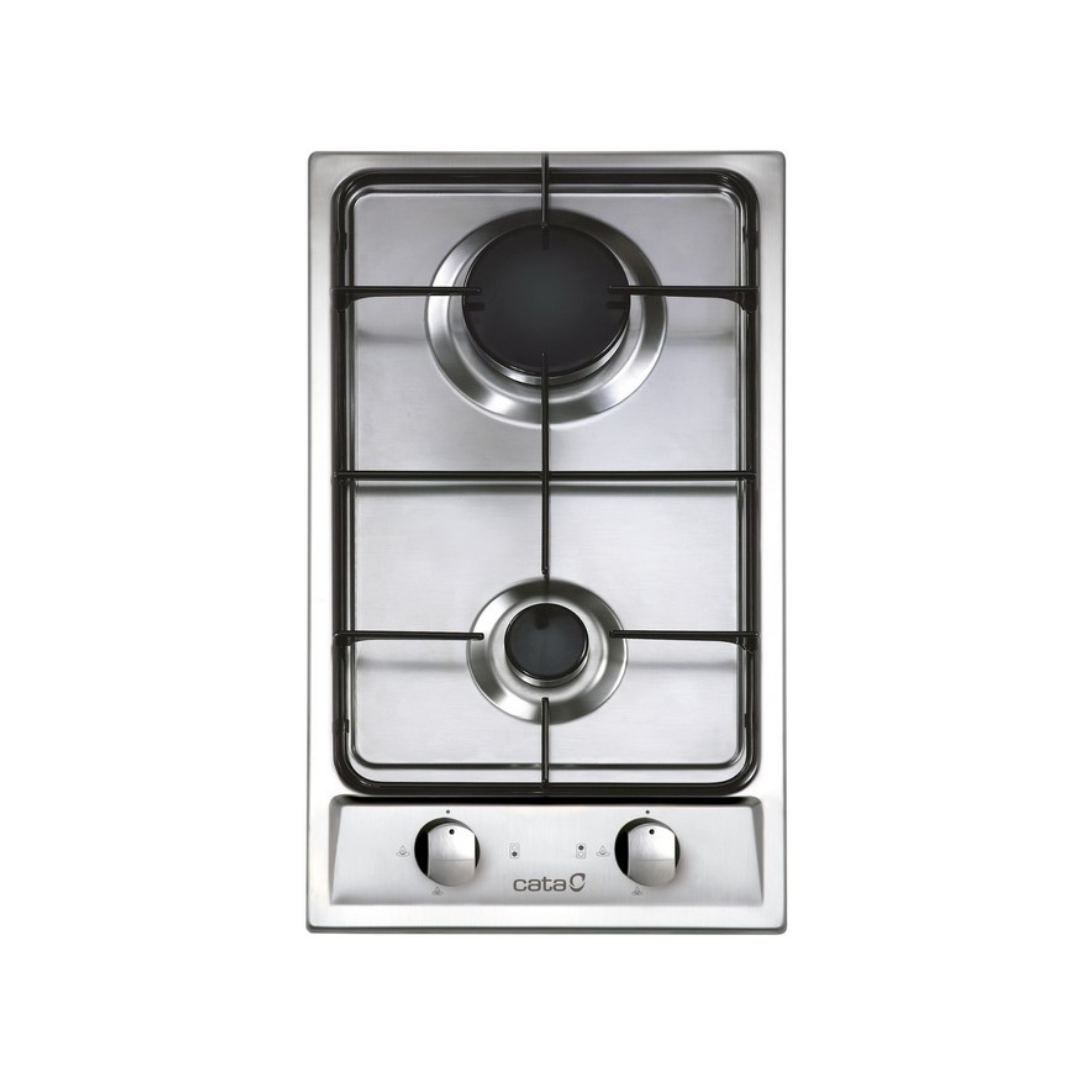 Placa gas 2 fuegos CATA modelo GI 3002 X